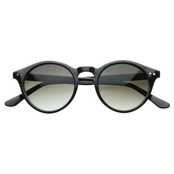 Vintage Key Hole Round Spectacles P3 Sunglasses - zeroUV