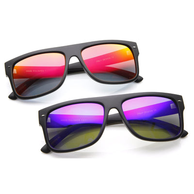 Gafas de sol con lentes de espejo para deportes de acción premium para hombre 8884