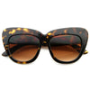 Gafas de sol estilo ojo de gato extragrandes de moda de celebridades 8300