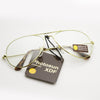 Gafas de sol de aviador de metal con lentes Photosun XDF vintage genuinas 7222