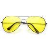 Gafas de sol de aviador para disfraz de color de película de despedida de soltero 8405
