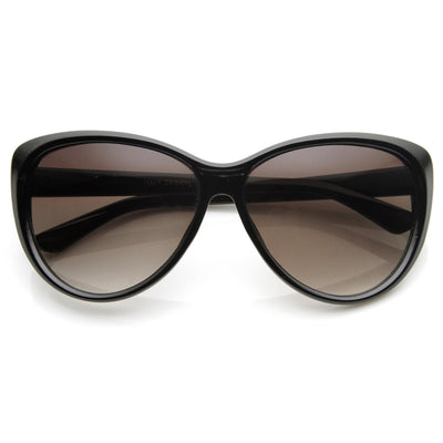 Gafas de sol estilo ojo de gato de moda retro de gran tamaño para mujer 9151