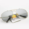 True Vintage Sunsensor XDF Lente Metal Aviador Gafas de sol 7221