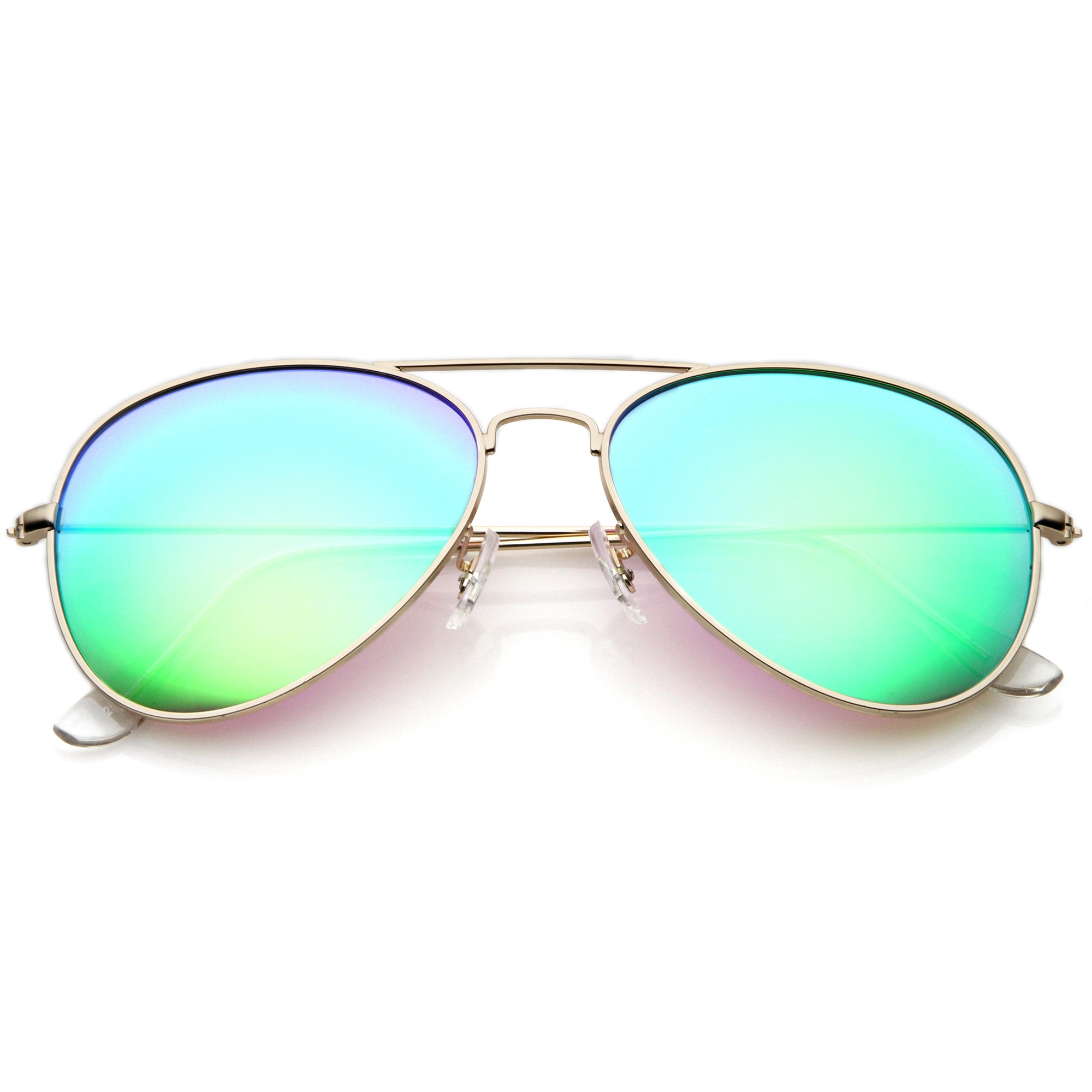 Mavericks - Limes: Gold / Mirrored Green Polarized – Fed Thrill Sunglasses