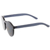 Gafas de sol sin montura con lentes de color de PC con corte monobloque sin montura A368