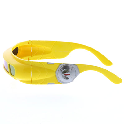 Gafas de sol futuristas Mono Cyclops con lentes espejadas y escudo envolvente C024
