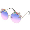 Gafas de sol redondas con lentes degradadas Indie Festival C430