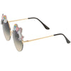 Gafas de sol redondas con lentes degradadas Indie Festival C430