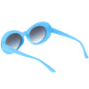 Gafas de sol con lentes ovaladas, estilo retro, coloridas, de los años 90, C449