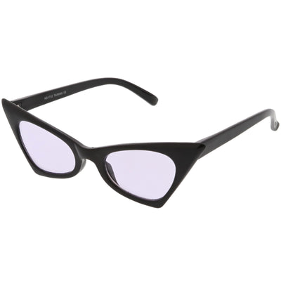 Gafas de sol retro de ojo de gato geométricas de punta alta de los años 50 C492