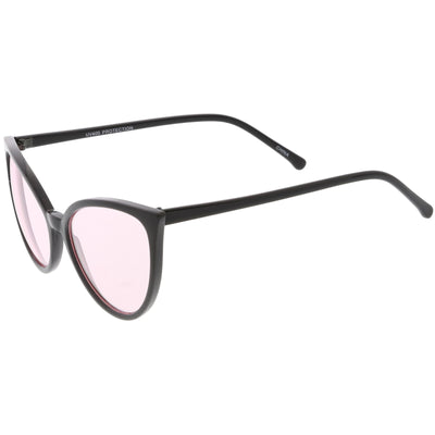 Gafas de sol estilo ojo de gato retro en tono de color angular para mujer C555