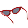 Gafas de sol estilo ojo de gato ovaladas retro festival para mujer C572