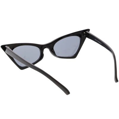 Gafas de sol estilo ojo de gato retro de punta alta para mujer C583