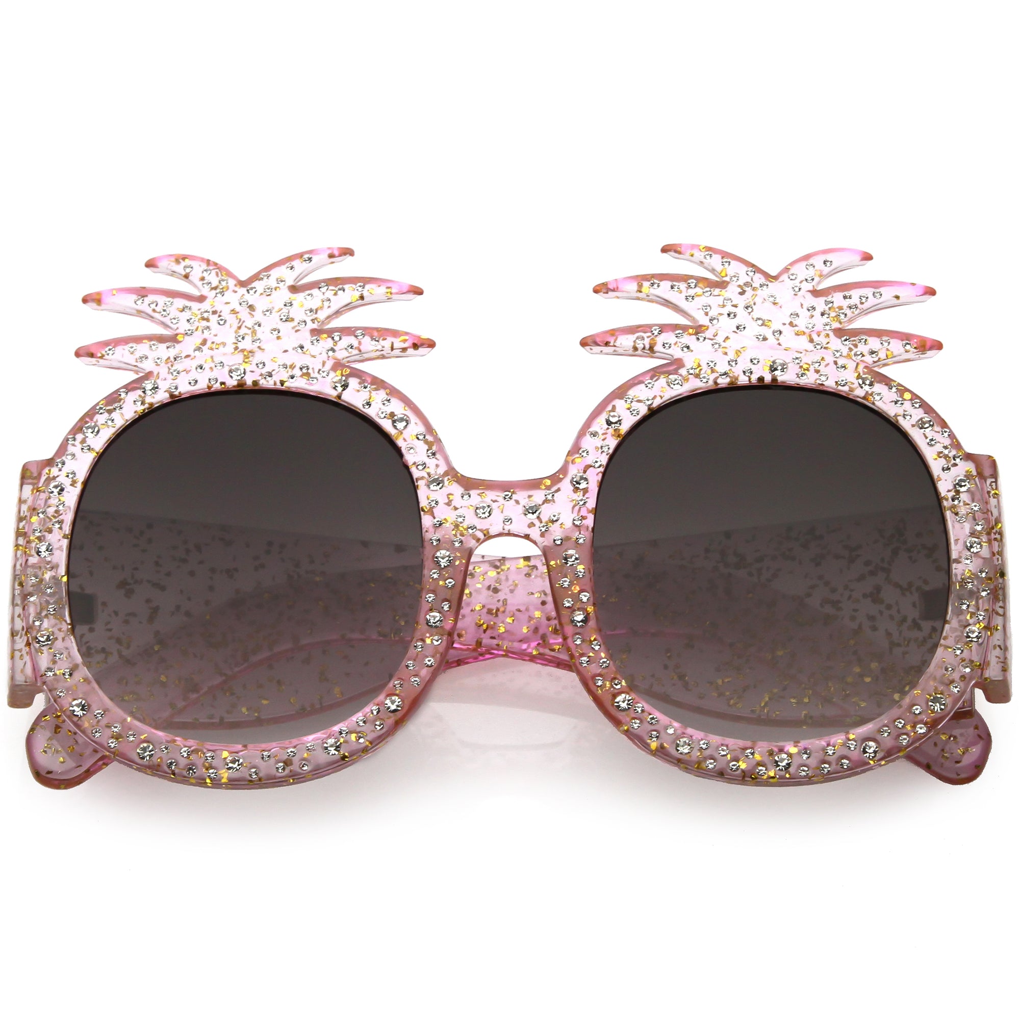 Gafas de sol de piña con diamantes de imitación hechas a mano para festival C608