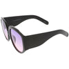 Women's Oversize Geometric Gradient Color Tone Sunglasses C620