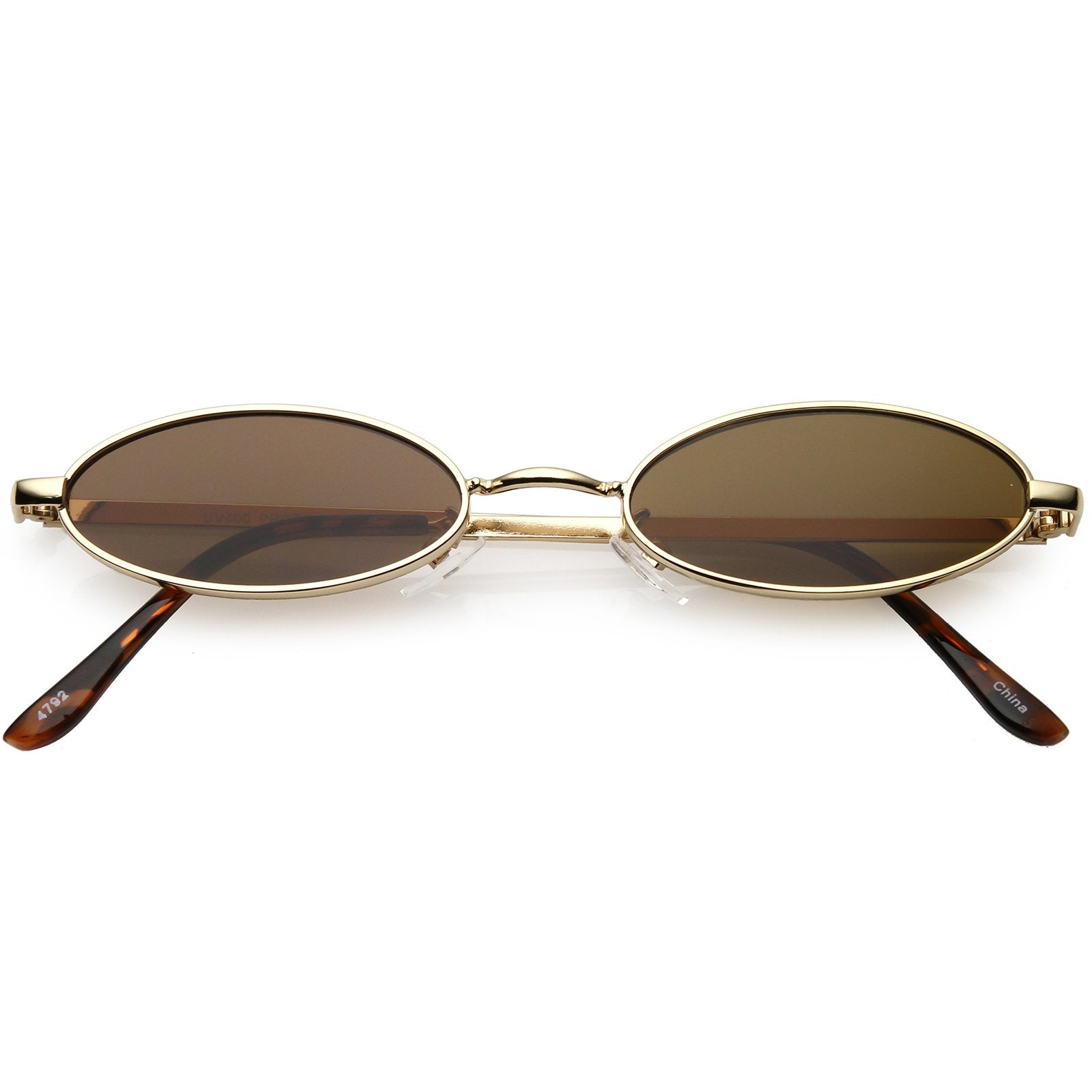 Breaksun - Lentes de sol ovalados de moda retro para mujeres y hombres, lentes de sol ovalados Breaksun - Lentes de sol ovalados de moda retro para mujeres y hombres, lentes de sol ovalados