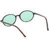 Gafas de sol independientes con tono de color ovalado retro verdadero C643