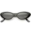 Gafas de sol estilo ojo de gato, estilo retro, pequeñas y vintage para mujer C661
