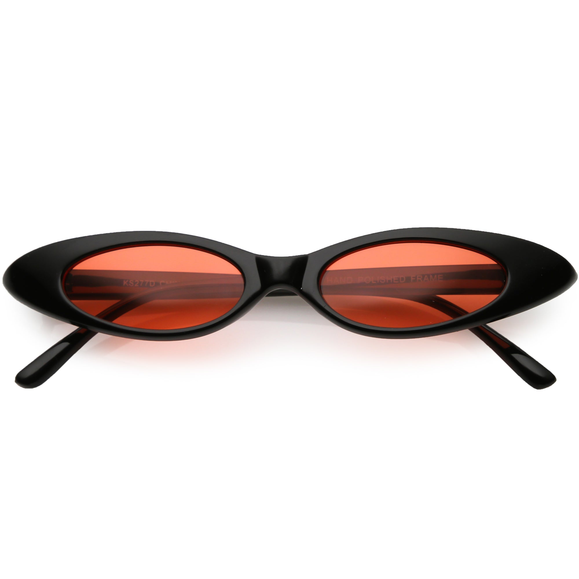 Gafas de sol estilo ojo de gato con tono de color fino retro de los años 90 para mujer C662
