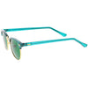 Verdaderas gafas de sol vintage con montura y lentes de color medio marco C668