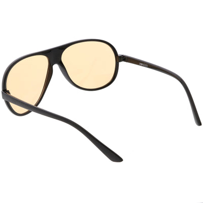 Gafas de sol de aviador en forma de lágrima de plástico, retro, clásicas, de gran tamaño, C688