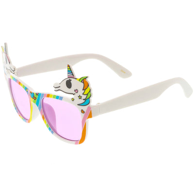 Novedad gafas de sol coloridas de unicornio arcoíris C714