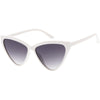 Gafas de sol estilo ojo de gato con punta alta, estilo retro y moderno para mujer C738