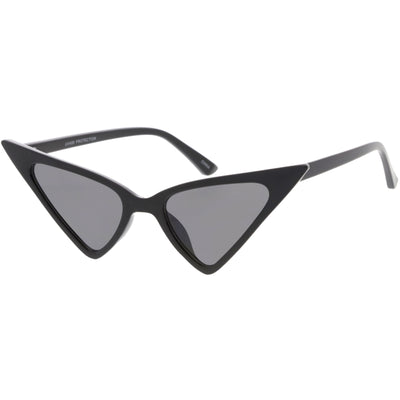 Gafas de sol estilo ojo de gato de punta alta, retro, modernas y de gran tamaño para mujer C745