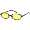 Gafas de sol retro con lentes en tonos de color rectangular pequeño C751