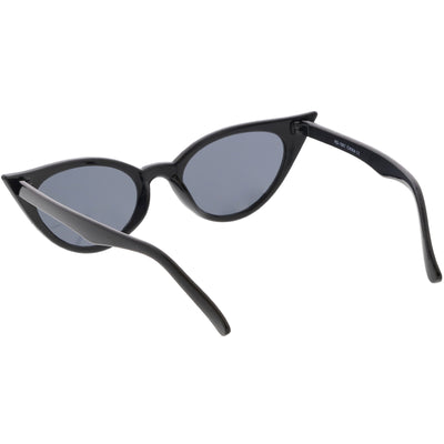 Gafas de sol estilo ojo de gato retro de los años 50 con punta alta para mujer C758