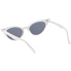 Gafas de sol estilo ojo de gato retro de los años 50 con punta alta para mujer C758