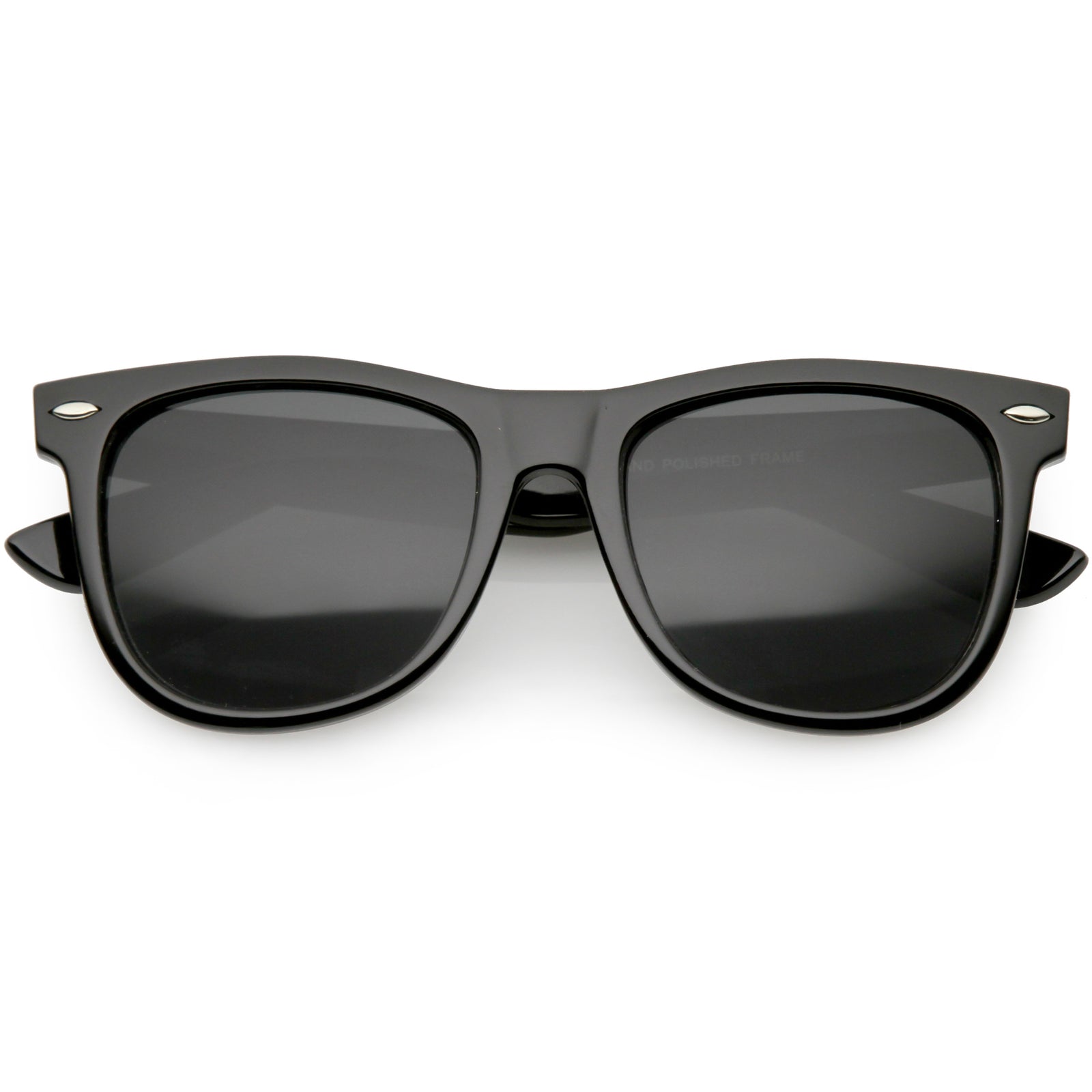 Large Retro Classic Horned Rim Retro Sunglasses C765