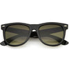Gafas de sol retro con borde de cuernos, clásicas, grandes, retro, C765
