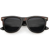 Gafas de sol retro con borde de cuernos, clásicas, grandes, retro, C765