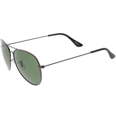 Gafas de sol de aviador de metal con lentes polarizadas clásicas de primera calidad C778