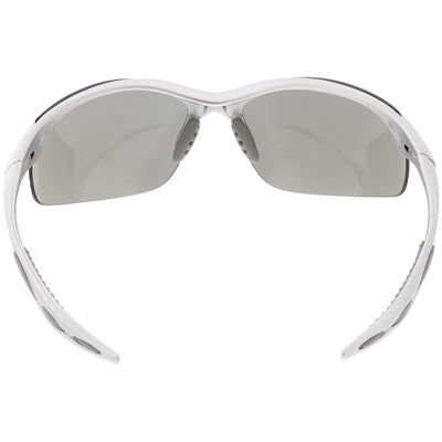 Gafas de sol con lentes espejadas y escudo deportivo TR-90 de alto rendimiento C804