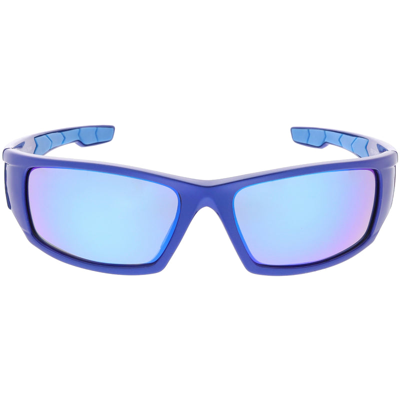 Action Sports TR-90 Sports Wrap Gafas de sol con lentes espejadas C811