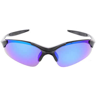 Rendimiento Ciclismo Correr Peso ligero TR-90 Gafas de sol con lentes espejadas C813