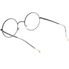 Gafas de montura redonda con lentes transparentes inspiradas en Lennon vintage 9222