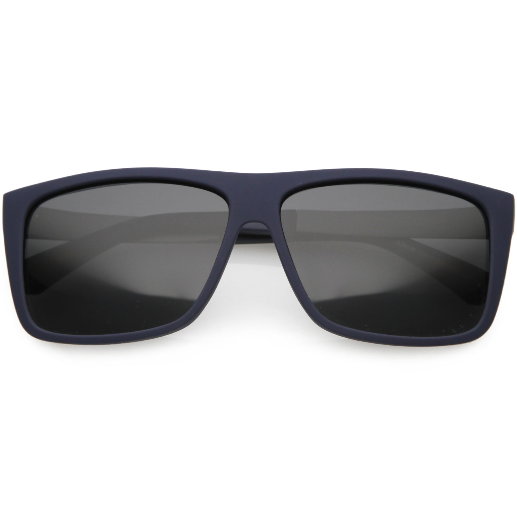Gafas de sol rectangulares con lentes polarizadas y parte superior plana grande deportiva de acción C890