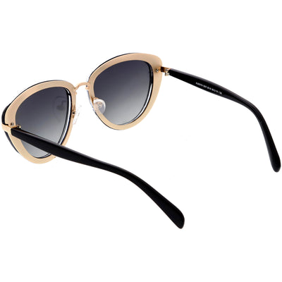 Gafas de sol tipo ojo de gato con lentes polarizadas premium para mujer C899