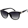 Rhinestone Accented Oversize Cat Eye Sunglasses Polarized Lens C901