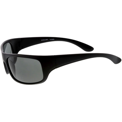 Gafas de sol rectangulares con lentes polarizadas de estilo de vida activo C903