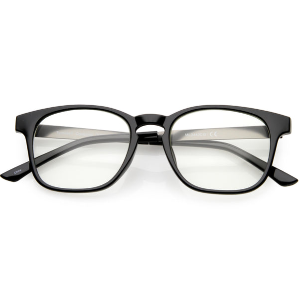 Classic Anti Blue Light Square Horn Rimmed Blue Blocking Computer Glas ...