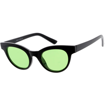 Gafas de sol estilo ojo de gato con lentes de tono de color pequeño retro de los años 90 para mujer C940
