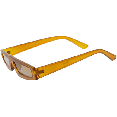 Gafas de sol de película de color esmerilado transparente retro de los años 90 C948