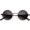 Gafas de sol redondas con lentes de color neutro estilo Retro pequeño Lennon 50 mm C997