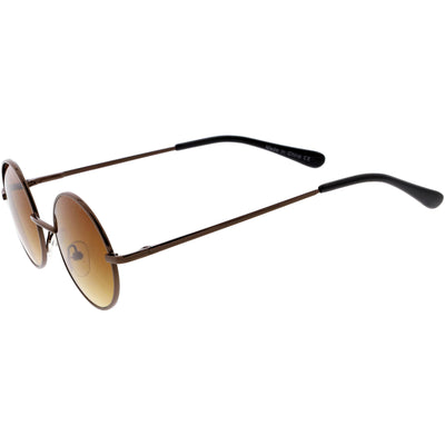 Gafas de sol redondas con lentes de color neutro estilo Retro pequeño Lennon 50 mm C997