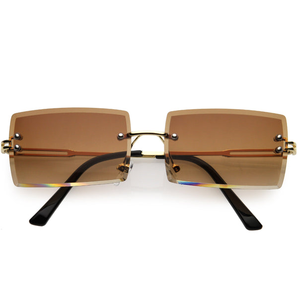 The Nineties 90s Sunglasses At Zerouv® Tagged Rimless 