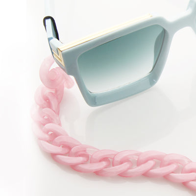 Chunky 24" gafas de sol de moda eslabón de cadena D135